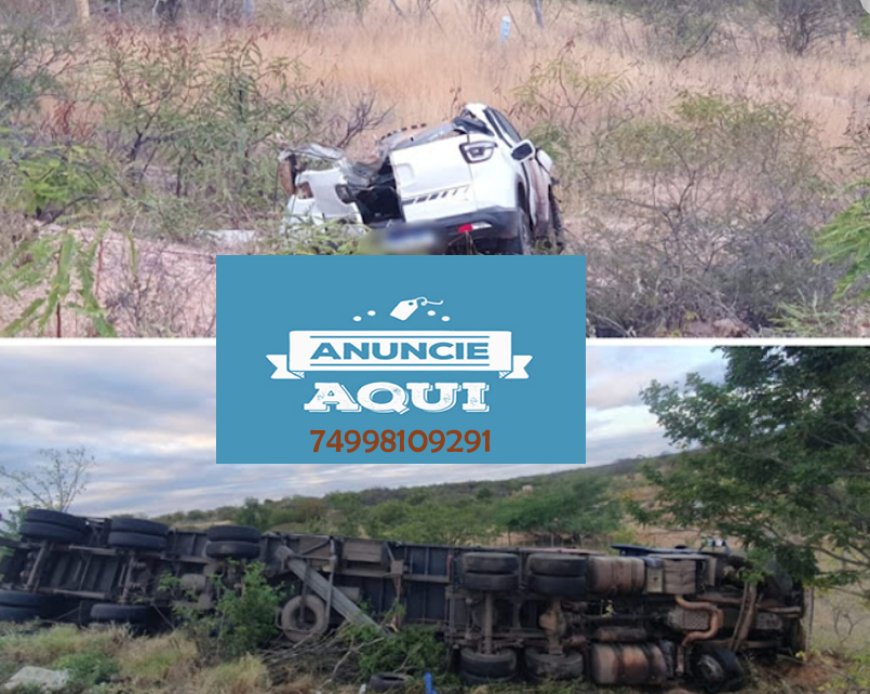 Identificadas as vítimas fatais do acidente na "Curva da Barrinha", em Jaguarari